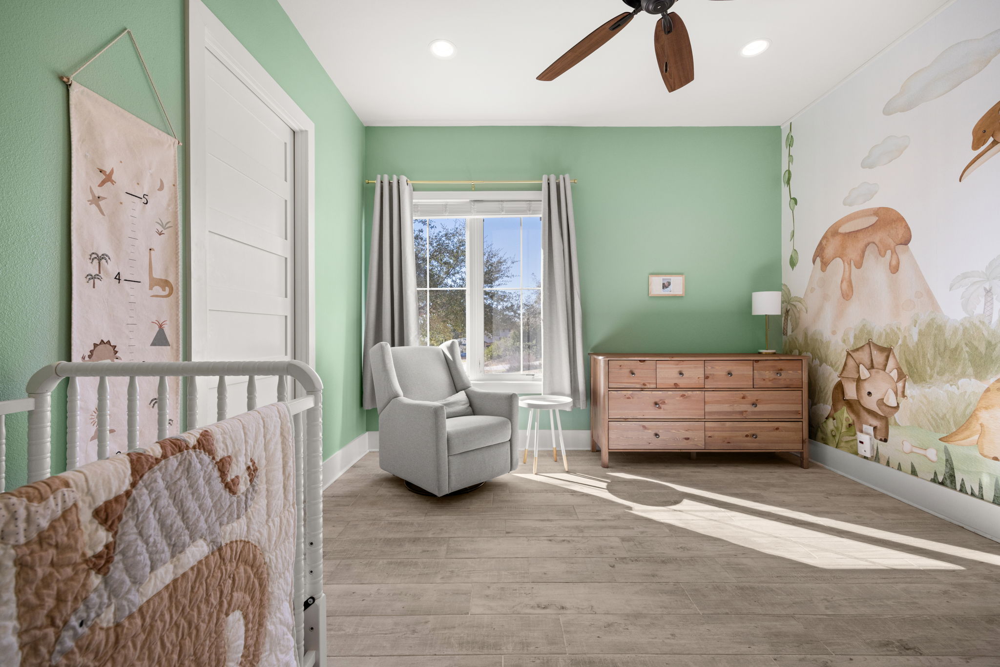 7809 Brandy Way Volente, TX 78641 - Photo 18 of 40 a bedroom with furniture and a large window