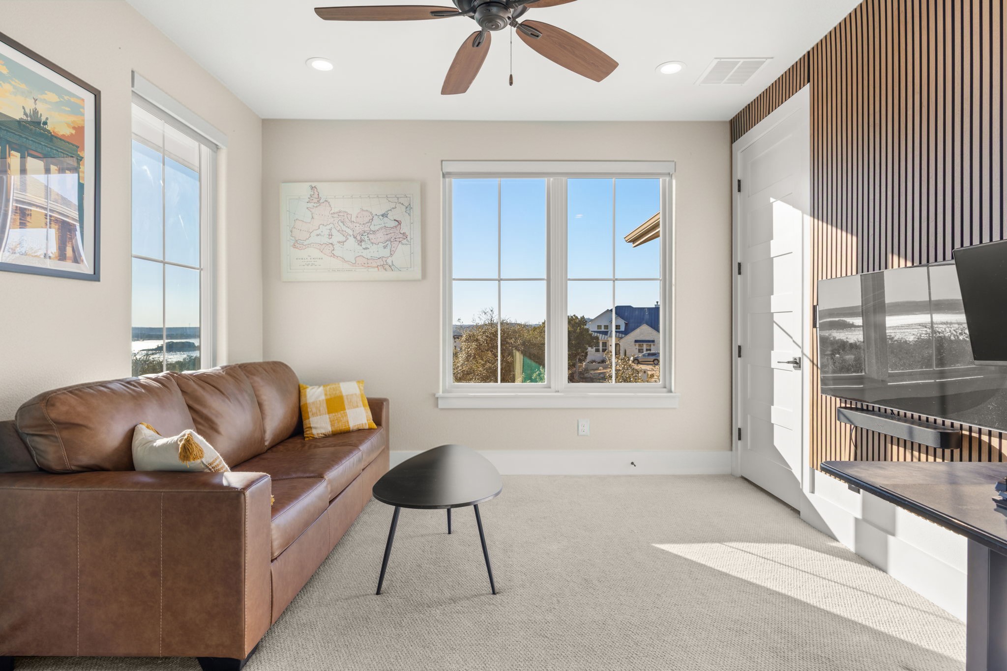 7809 Brandy Way Volente, TX 78641 - Photo 22 of 40 a living room with furniture and a large window