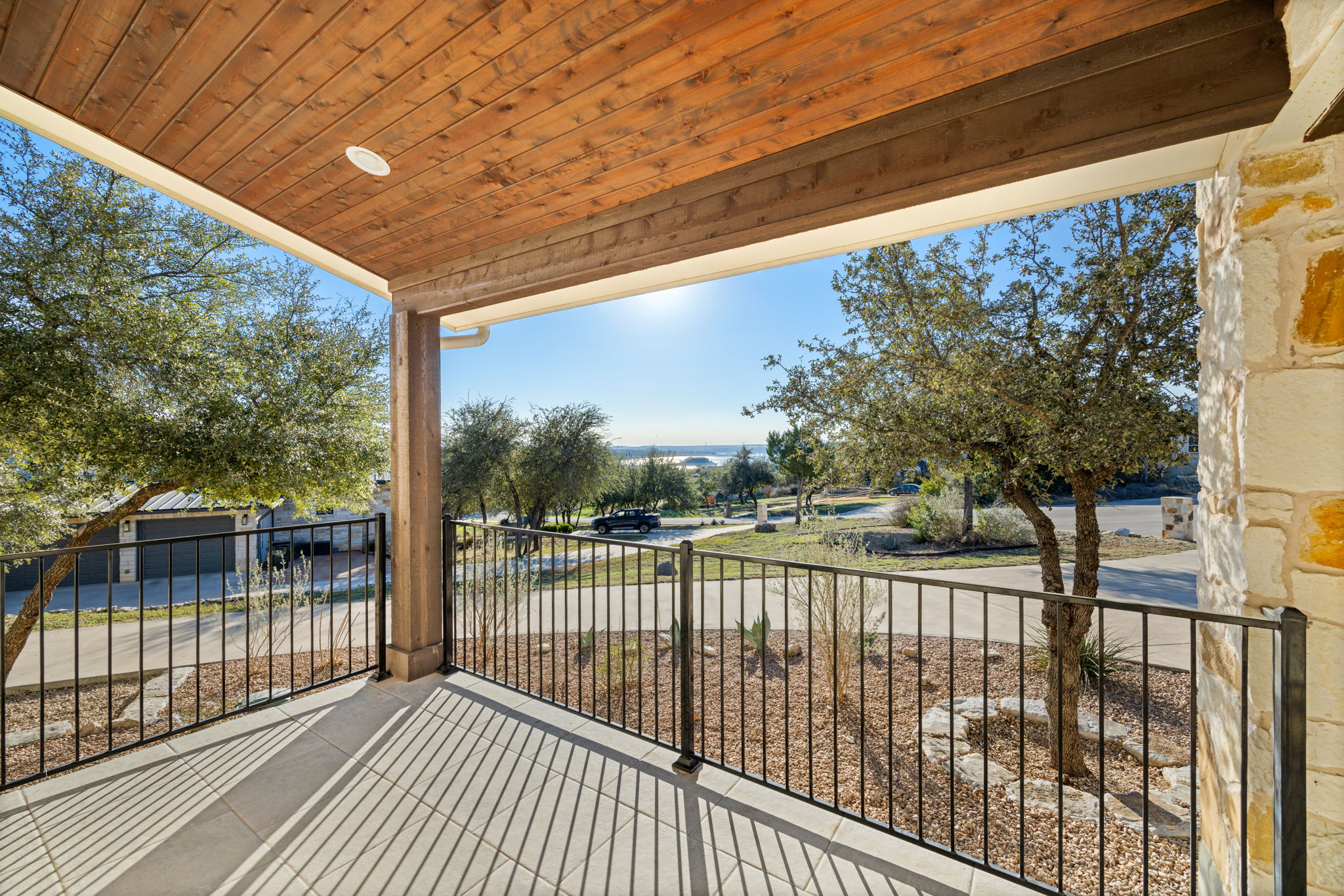 7809 Brandy Way Volente, TX 78641 - Photo 4 of 40 a view of a street view from a balcony