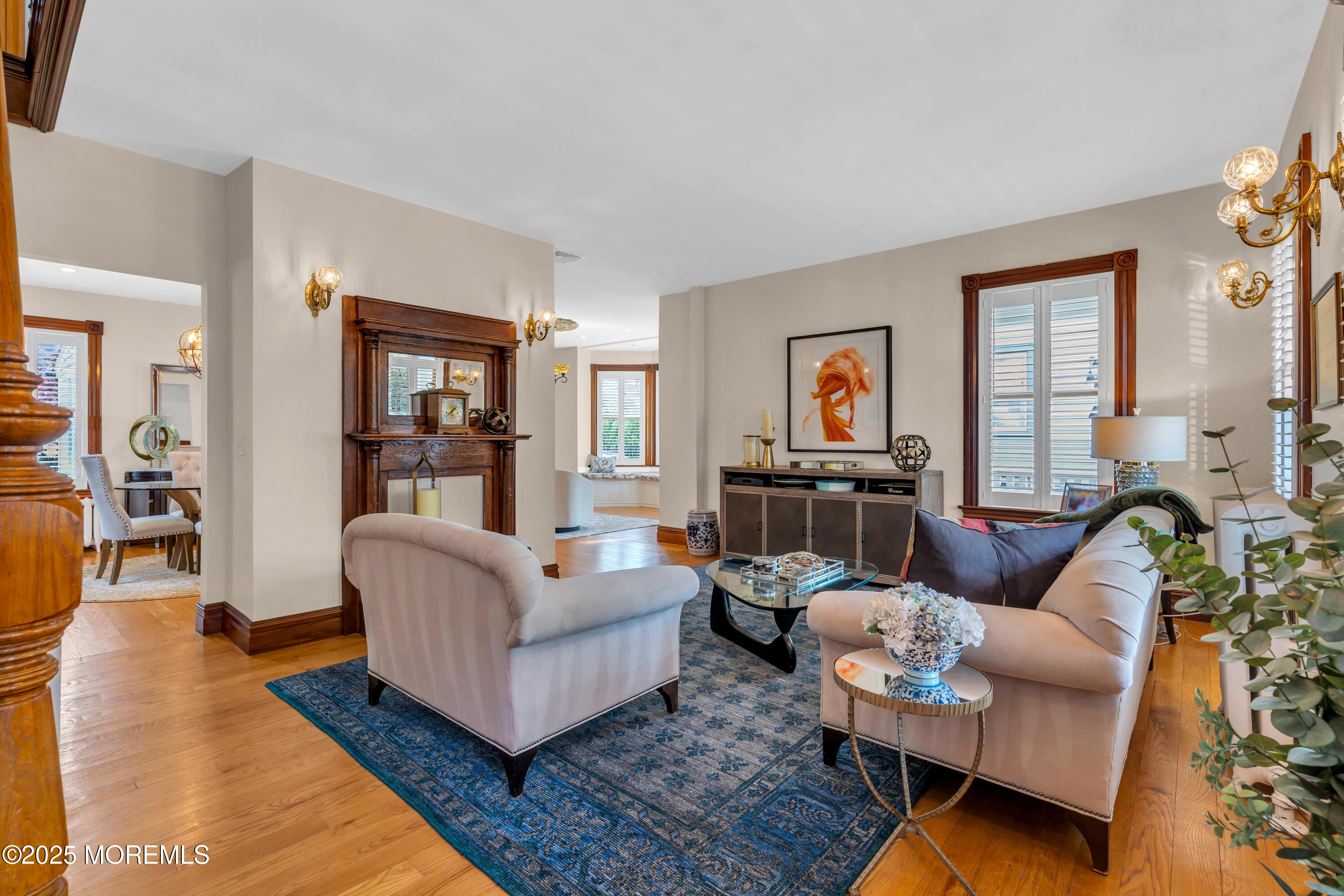 44 Irving Place Red Bank, NJ 07701 - Photo 14 of 74 a living room with furniture and wooden floor