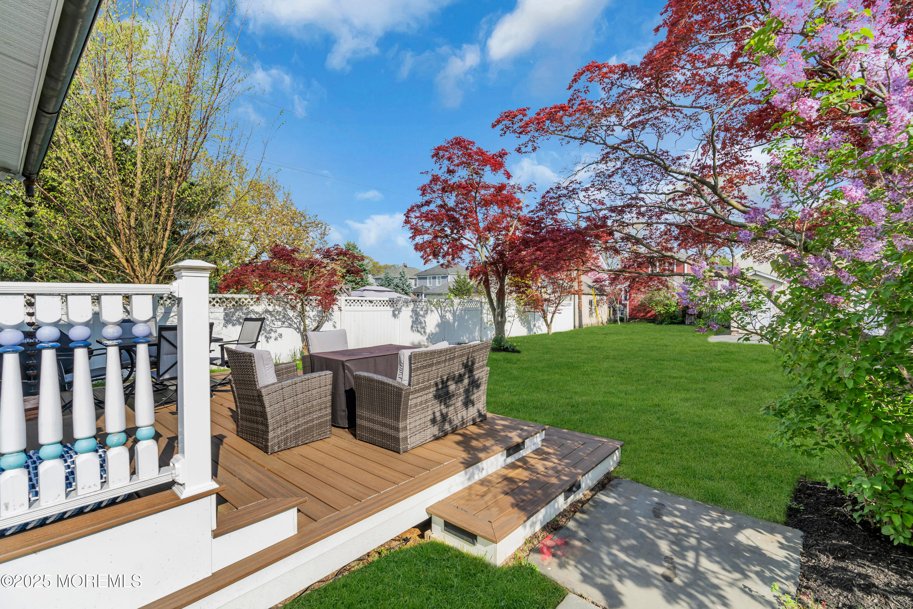 44 Irving Place Red Bank, NJ 07701 - Photo 58 of 74 a view of a house with backyard and sitting area