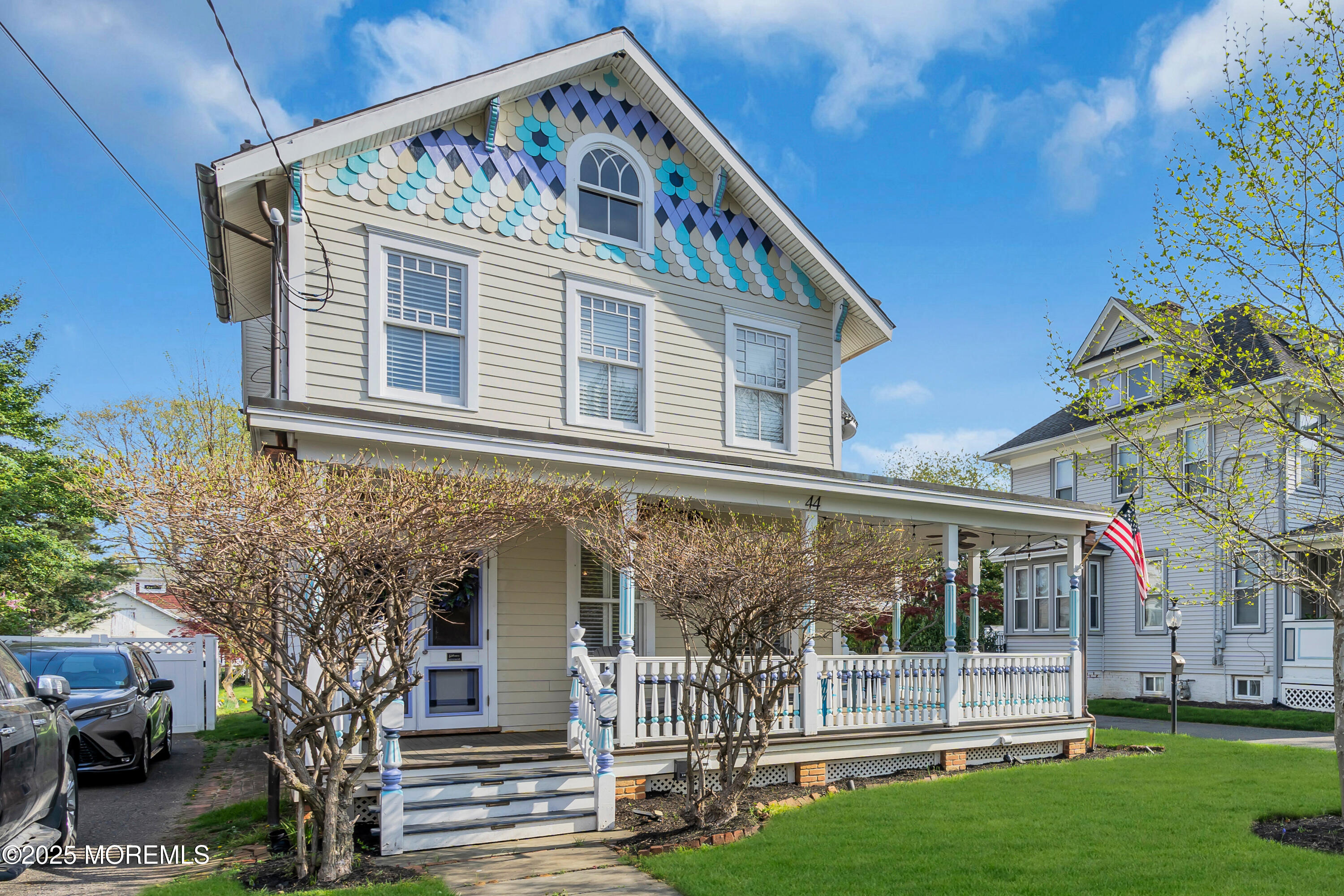 44 Irving Place Red Bank, NJ 07701 - Photo 60 of 74 a front view of a house with a yard