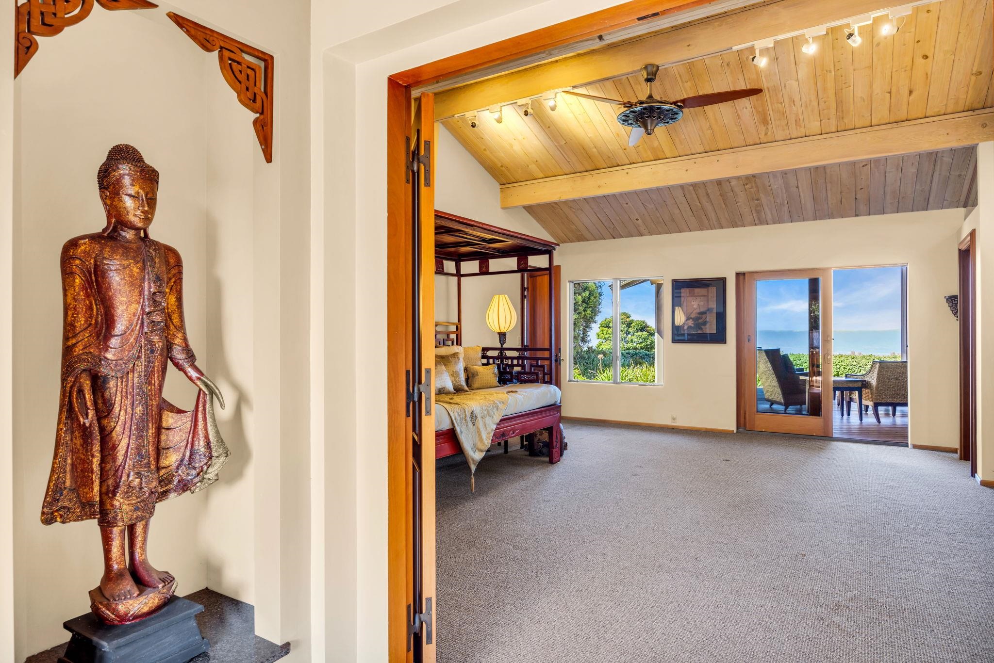 50 Poha Place Makawao, HI 96768 - Photo 24 of 50 a view of a room with gym equipment and a large window