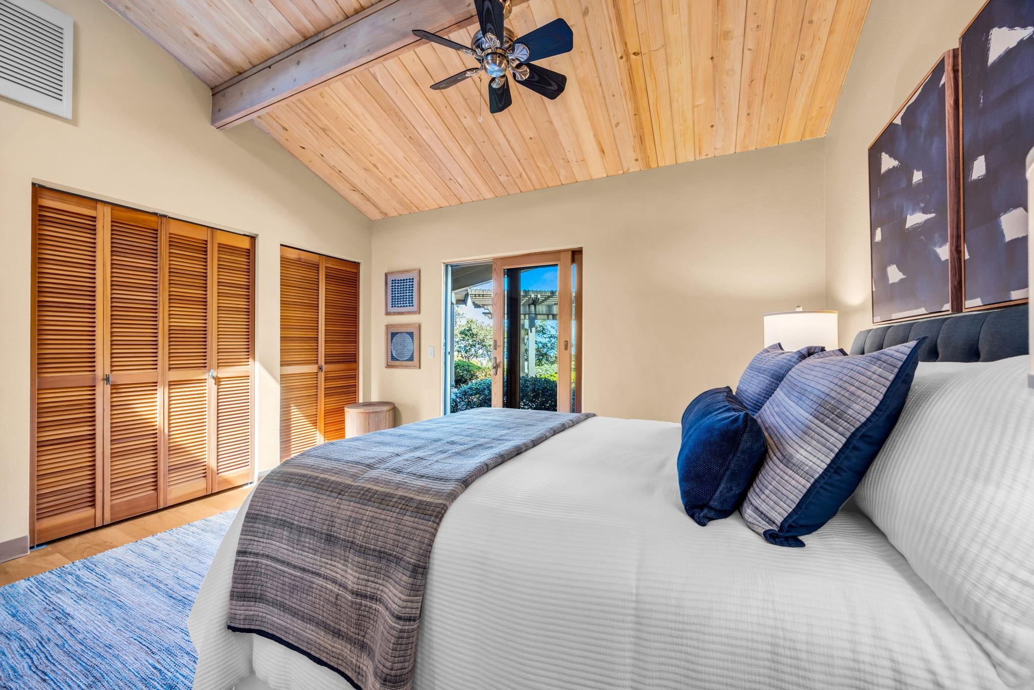 50 Poha Place Makawao, HI 96768 - Photo 31 of 50 a large bed sitting in a bedroom next to a window