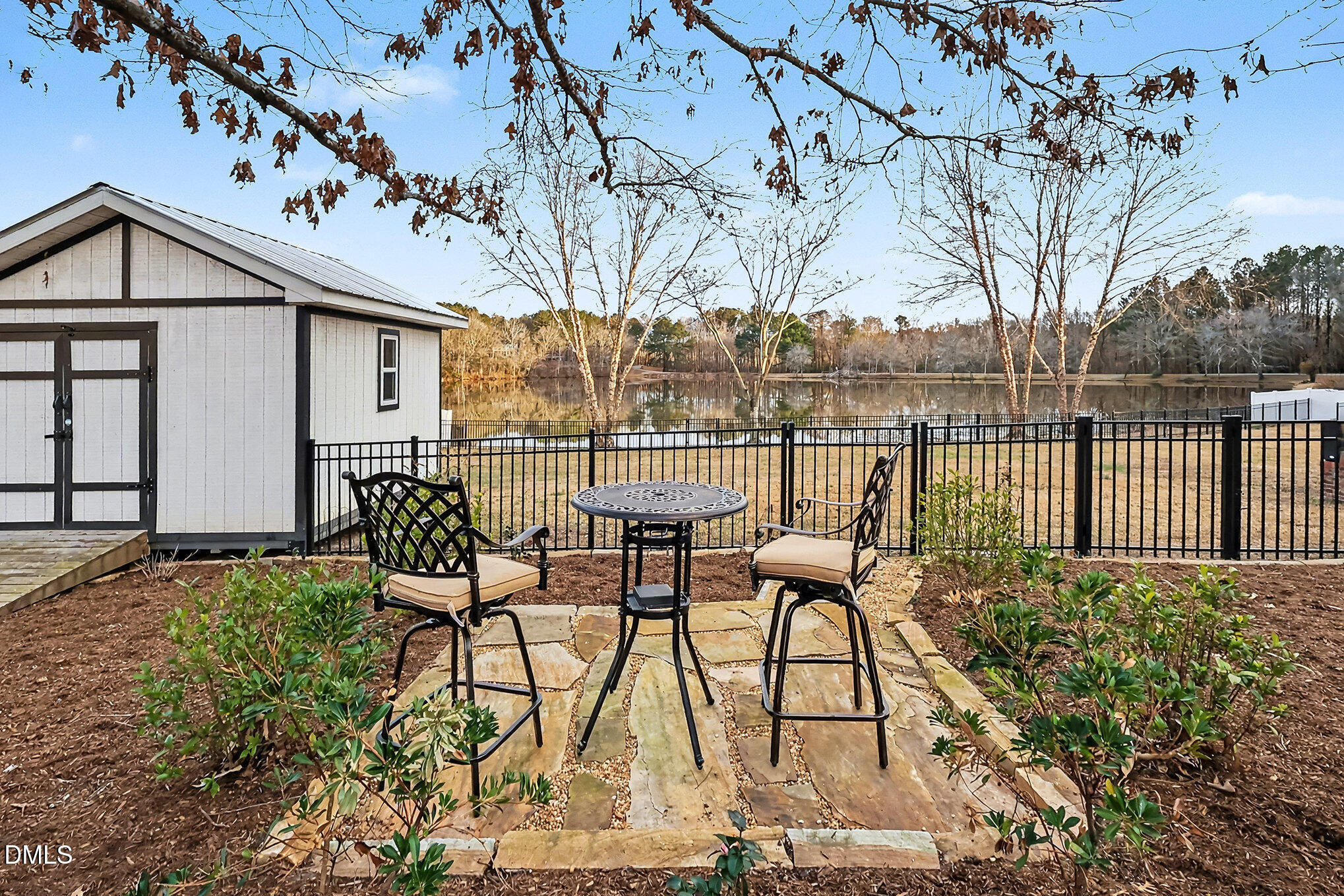 735 Cross Link Drive Angier, NC 27501 - Photo 60 of 73 a view of a chairs and table in the patio