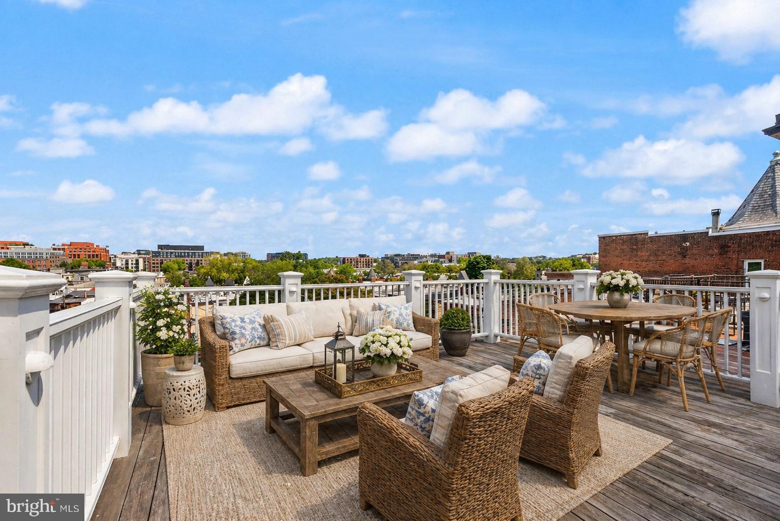 324 E Street Northeast Washington, DC 20002 - Photo 20 of 28 Fourth Floor Primary Outdoor Space Off Suite