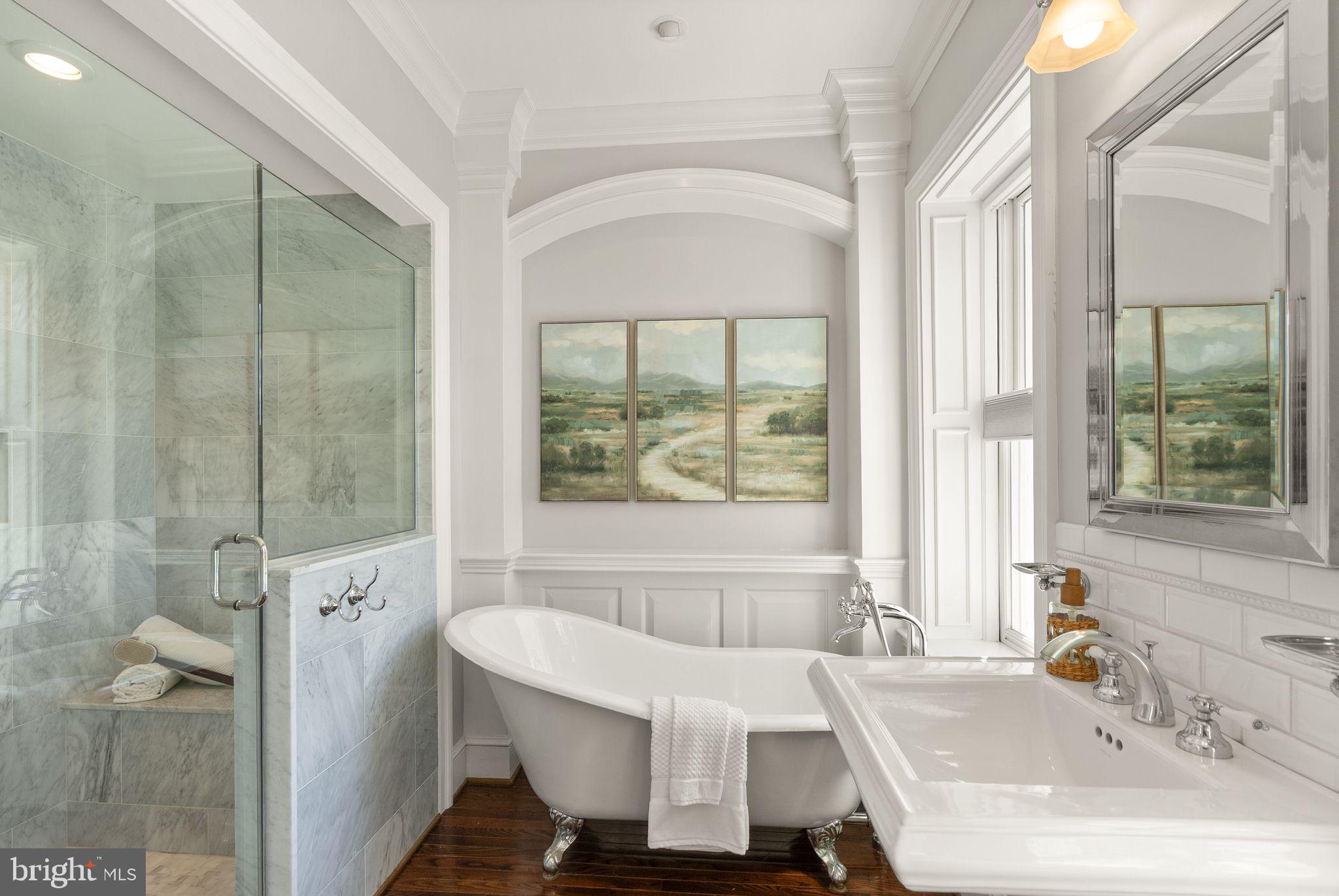 324 E Street Northeast Washington, DC 20002 - Photo 22 of 28 Fourth Floor Primary Bathroom Suite