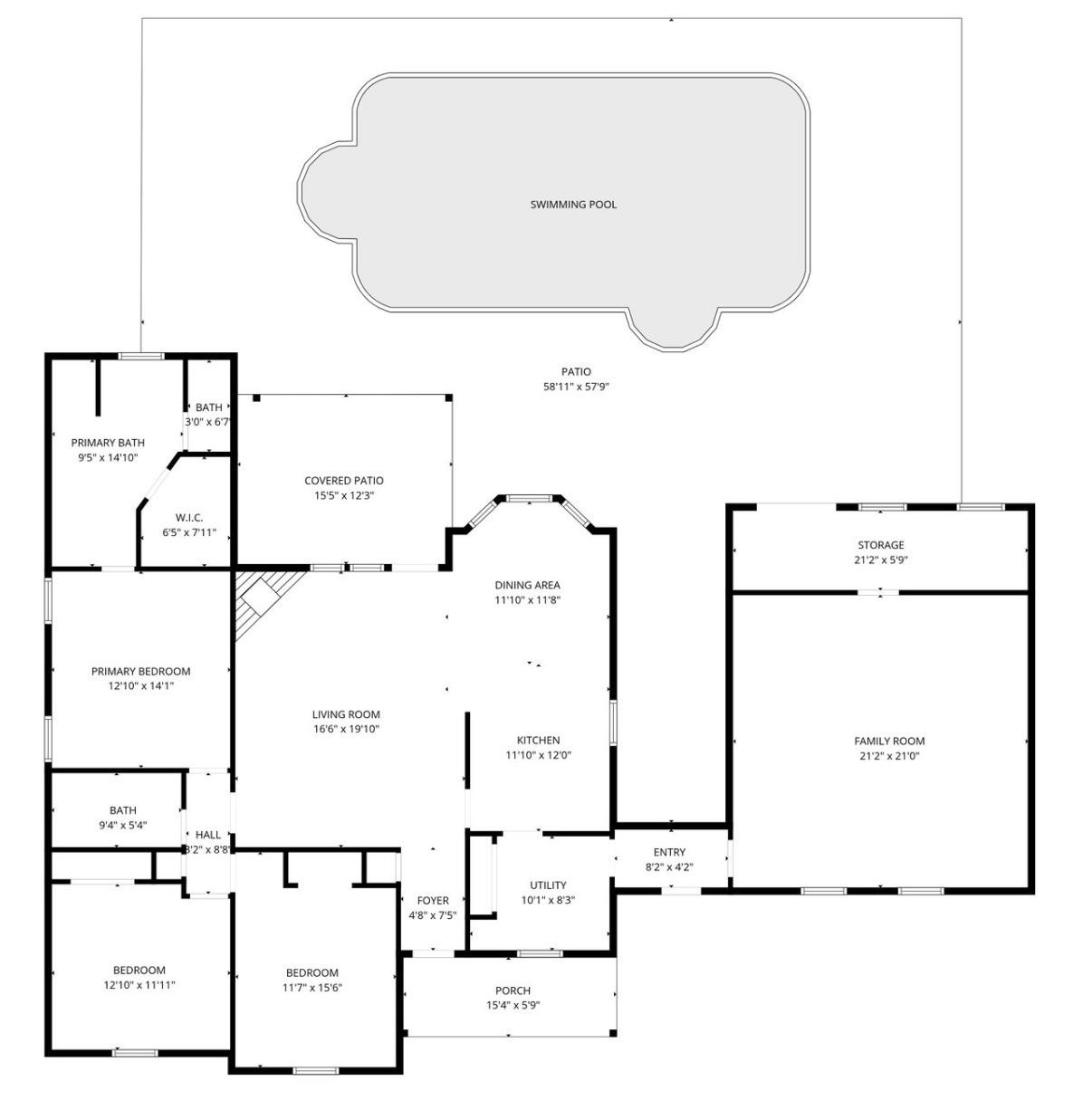 32185 Buzbee Road Daphne, AL 36527 - Photo 47 of 47 View of property floor plan
