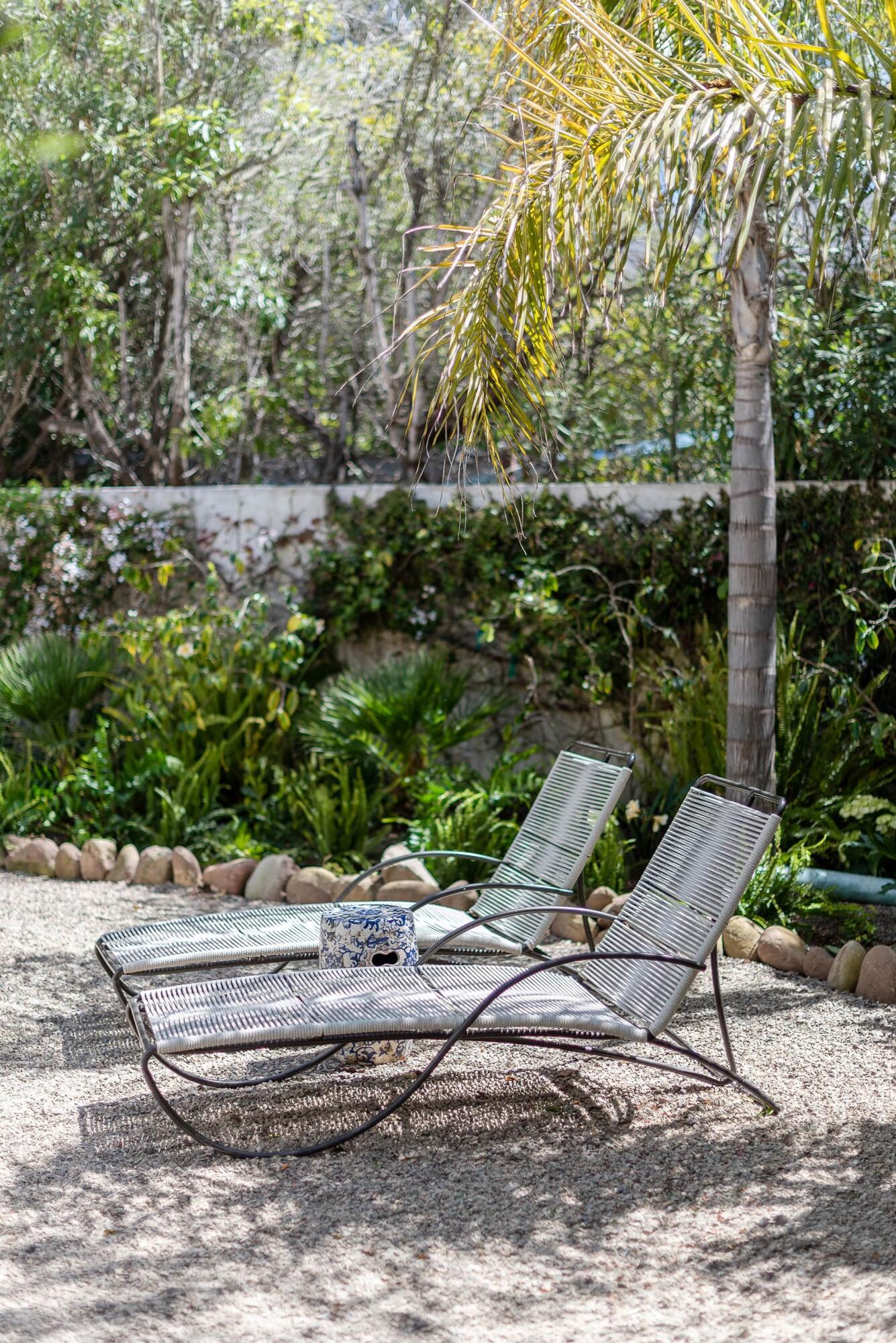 1355 Danielson Road Montecito, CA 93108 - Photo 24 of 25 a park view with a bench and trees