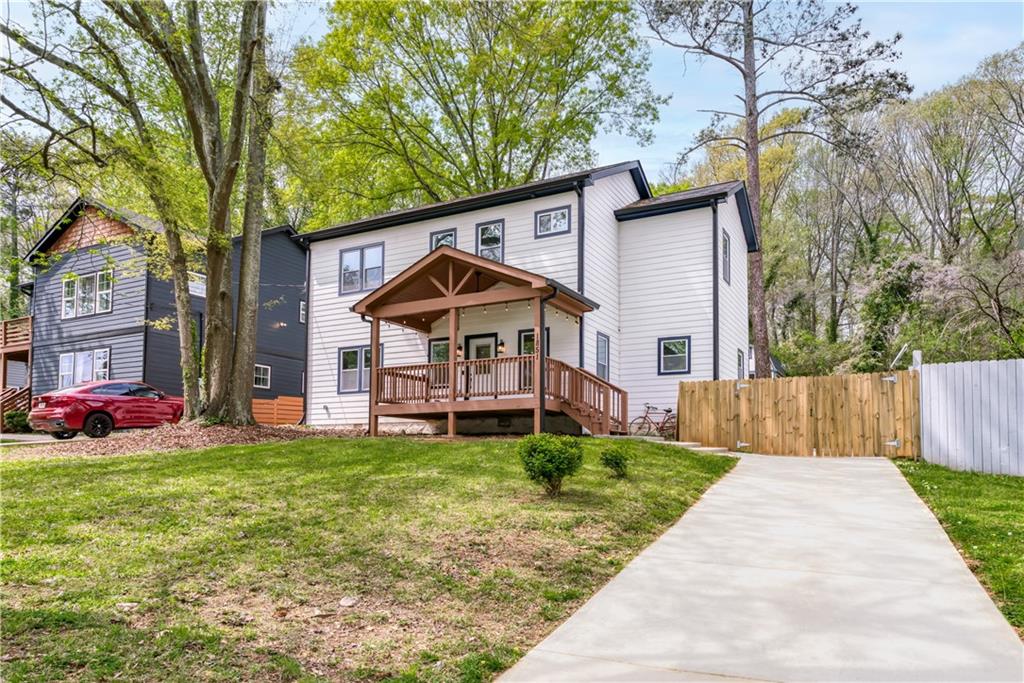 1851 Meadow Lane Decatur, GA 30032 - Photo 1 of 1 a front view of a house with a yard
