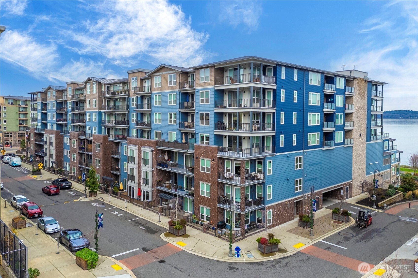 4961 Main Street, Unit 314 Tacoma, WA 98407 - Photo 40 of 40 a view of pool with outdoor seating