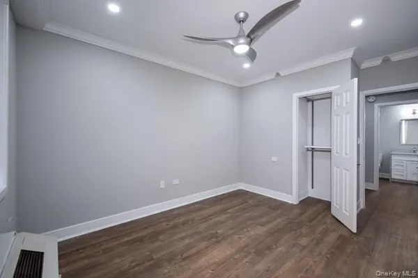 wooden floor in an empty room