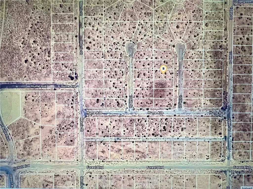 0 107th Street Edwards, CA 93523 - Photo 1 of 2 a bathroom with a shower curtain