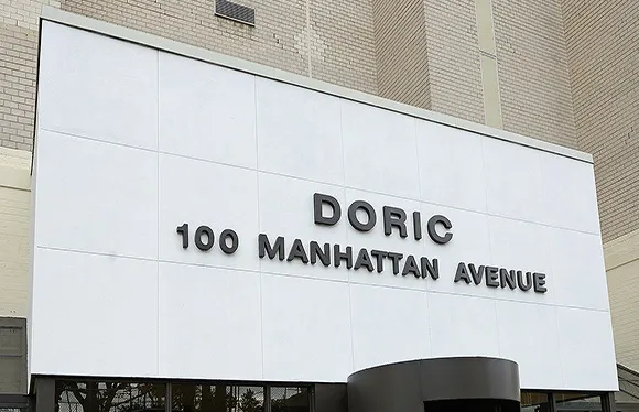 a close up of a street sign