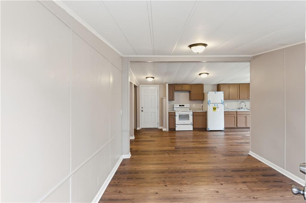 50 Tency Lane Northeast Rome, GA 30165 - Photo 10 of 28 a view of a kitchen with wooden floor
