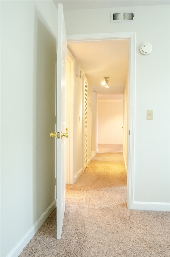 4115 Liberty Highway Anderson, SC 29621 - Photo 24 of 34 Typical Upstairs Carpeted Unit Hall