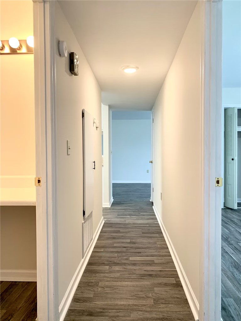 4115 Liberty Highway Anderson, SC 29621 - Photo 32 of 34 Typical Downstairs Vinyl Floor Covering Unit Hall