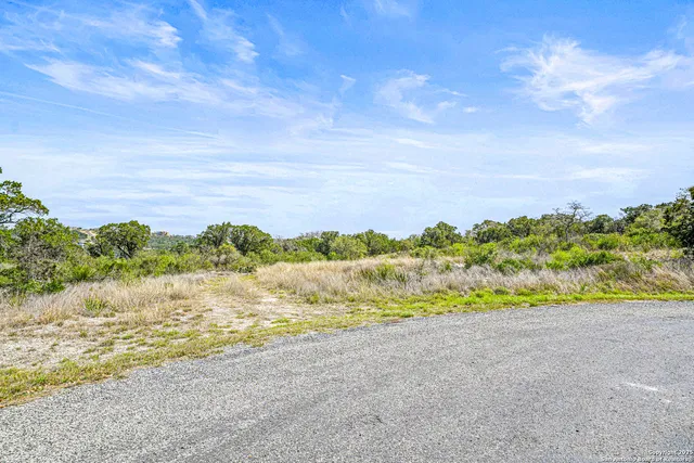 a view of a yard with an ocean beach