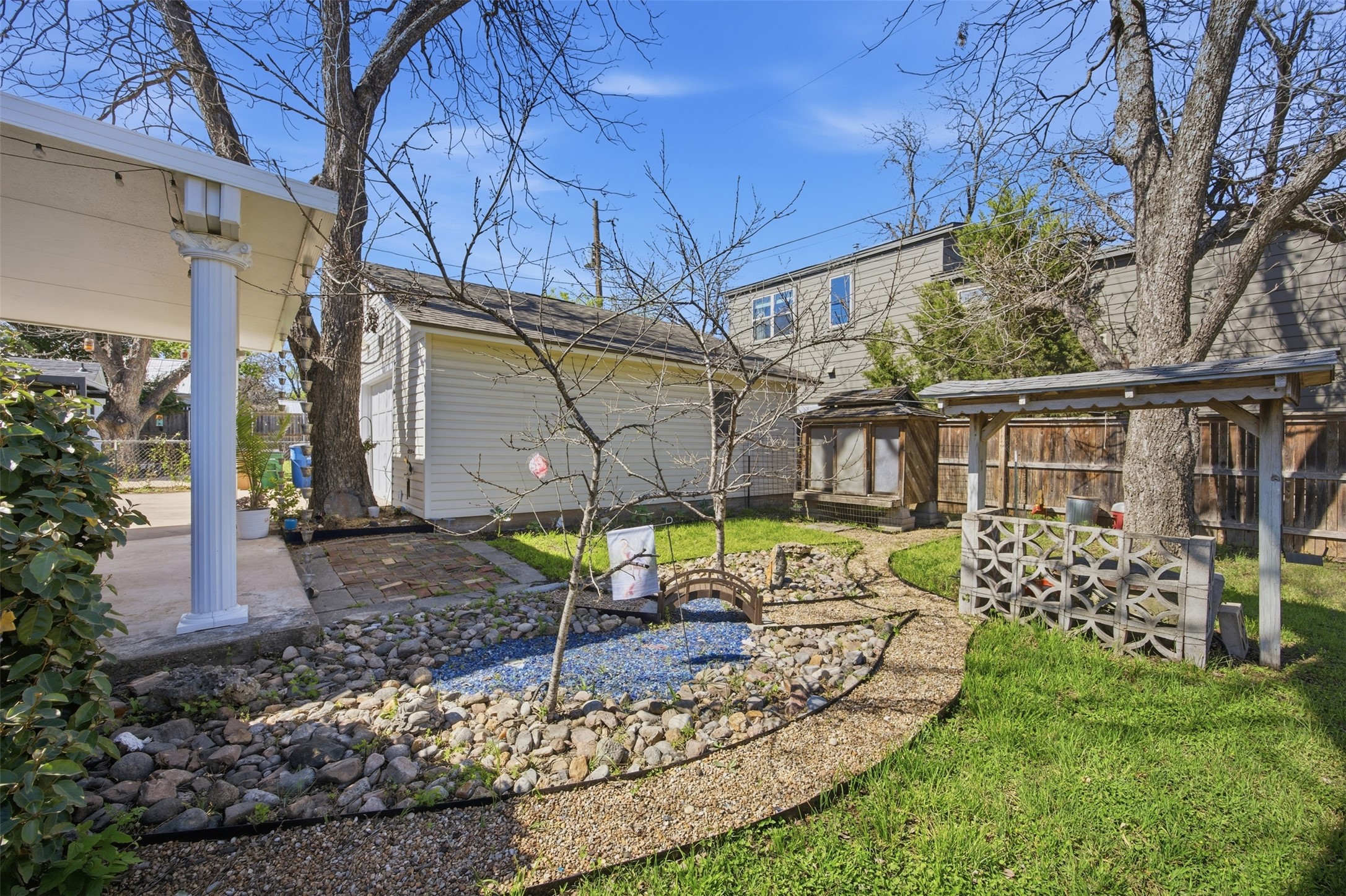 1030 East 44th Street Austin, TX 78751 - Photo 24 of 29 a view of a house with a yard
