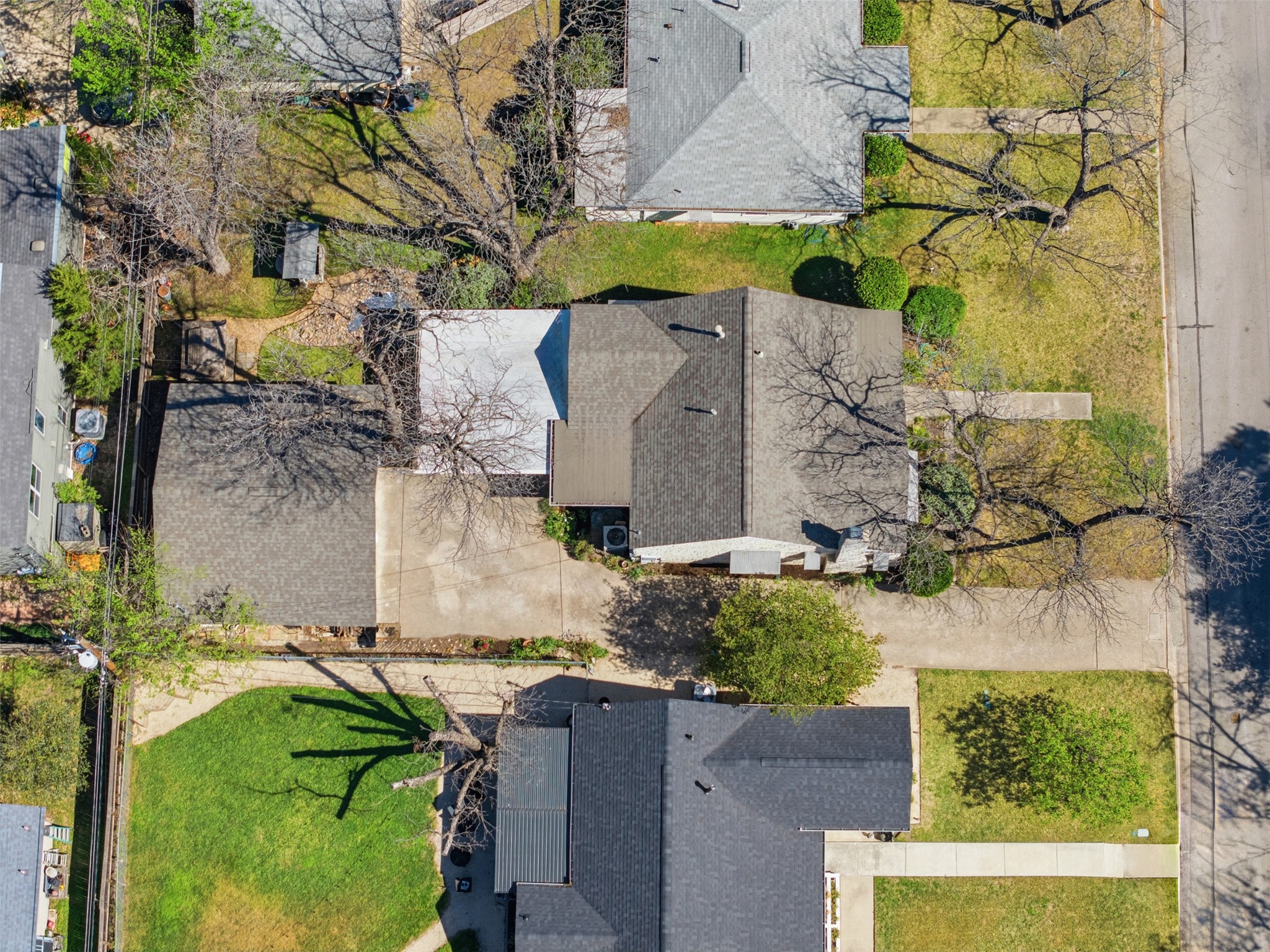 1030 East 44th Street Austin, TX 78751 - Photo 29 of 29 an aerial view of a house with a yard