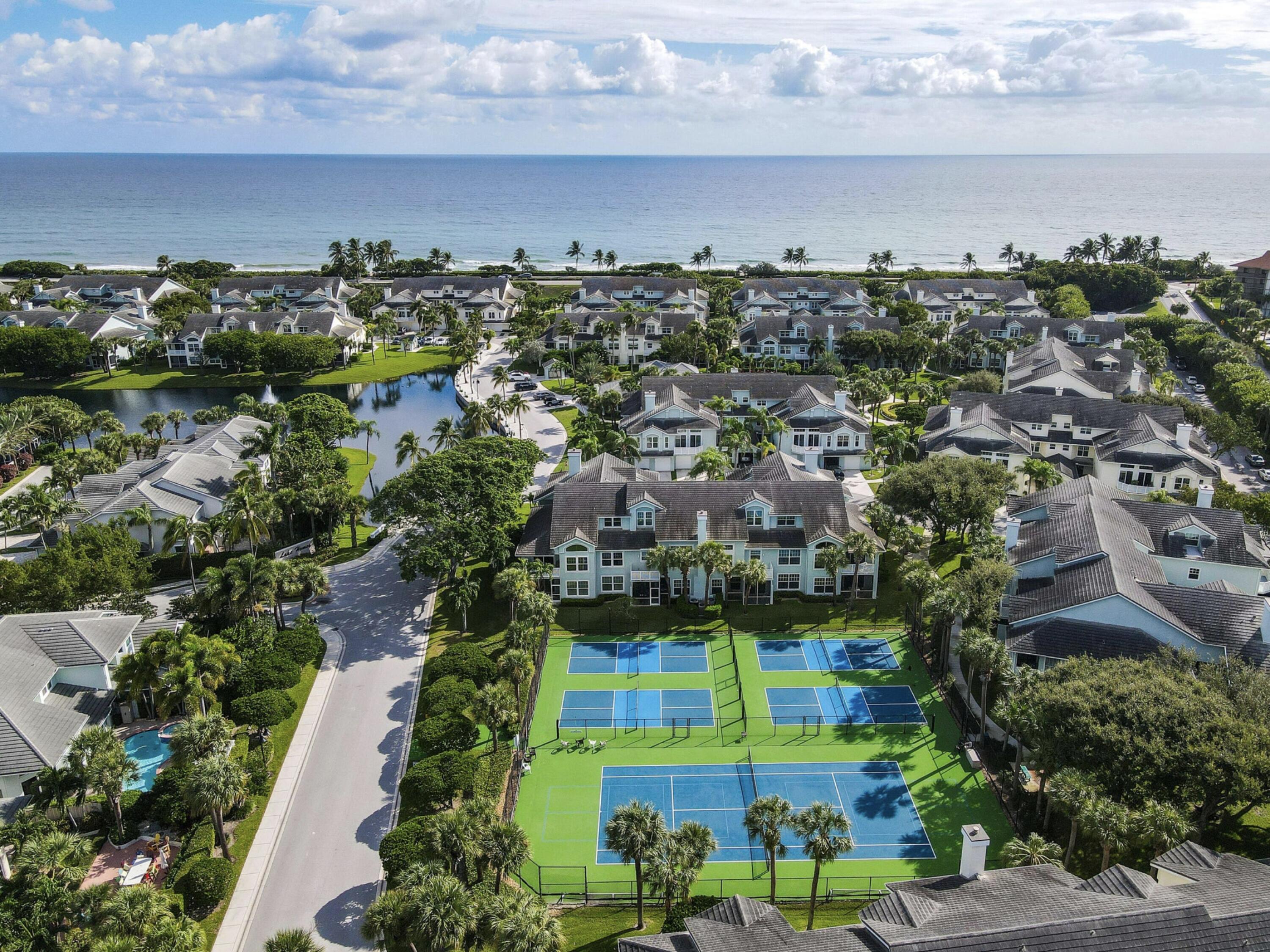 3028 Windward Way Jupiter, FL 33477 - Photo 39 of 48 SeaColony-Tennis-Aerial