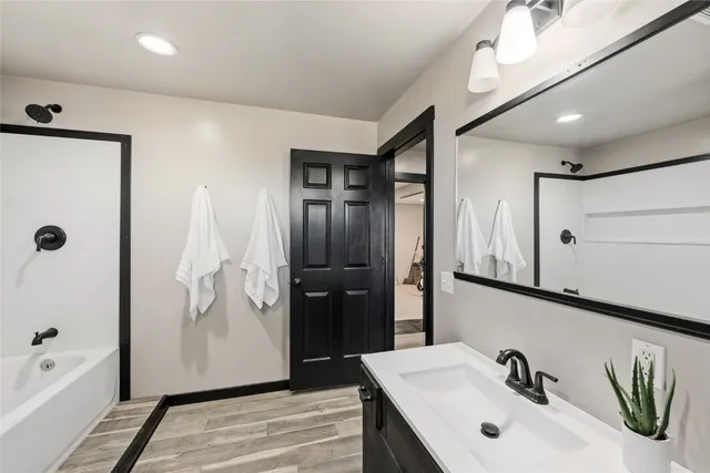 a view of empty room