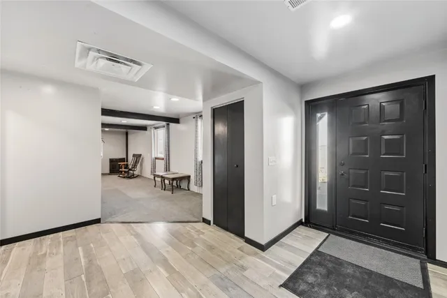 a view of storage and utility room