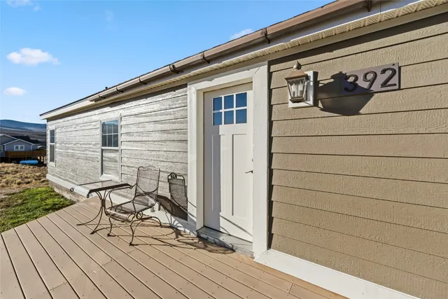 a house view with a backyard space