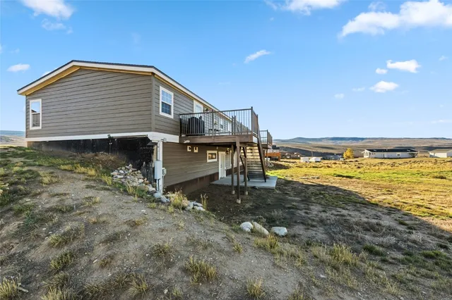 a view of a swimming pool with an ocean view
