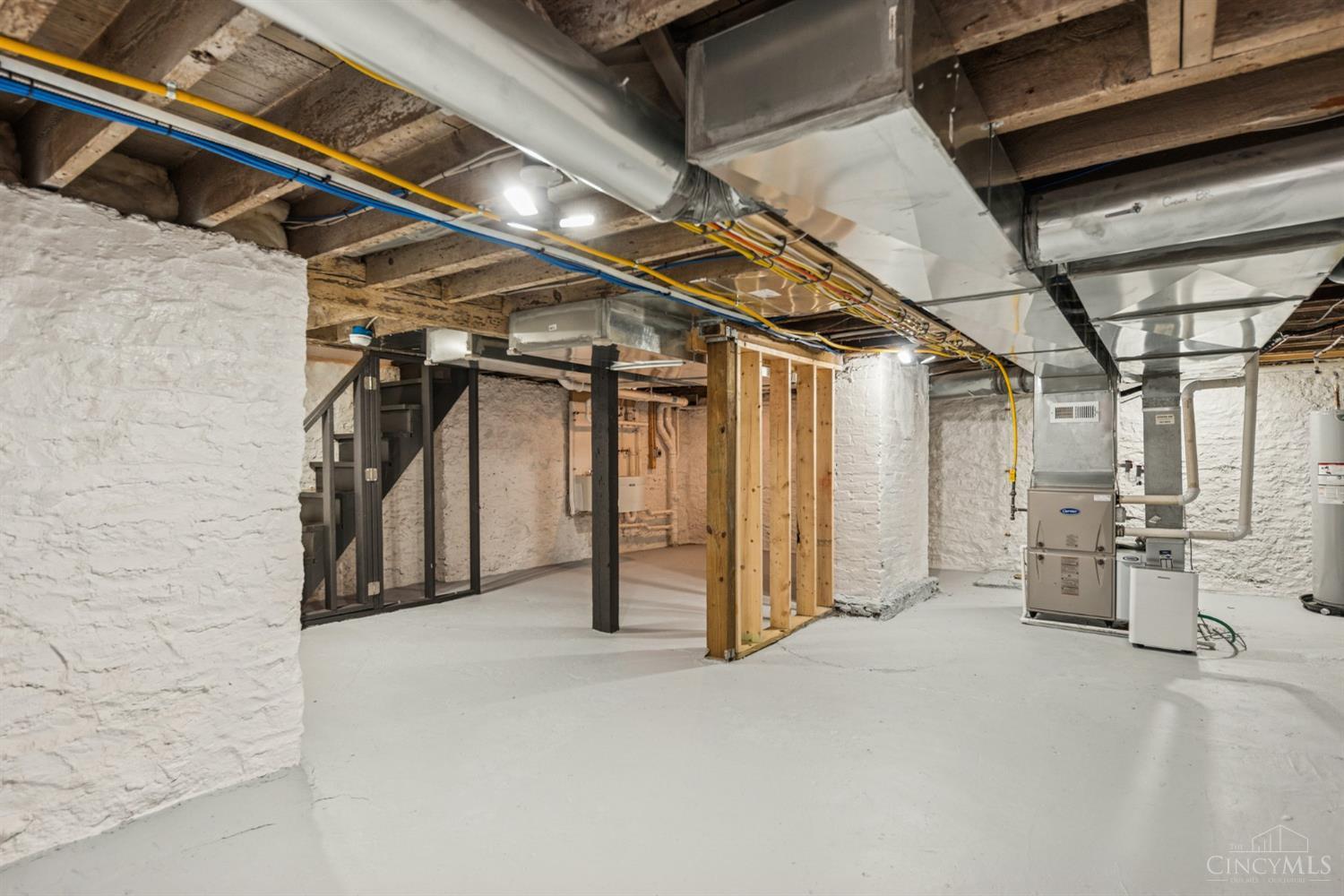 6124 Roe Street Cincinnati, OH 45227 - Photo 51 of 61 Dry basement w/ tons of storage. HVAC, HWH heater - all new.