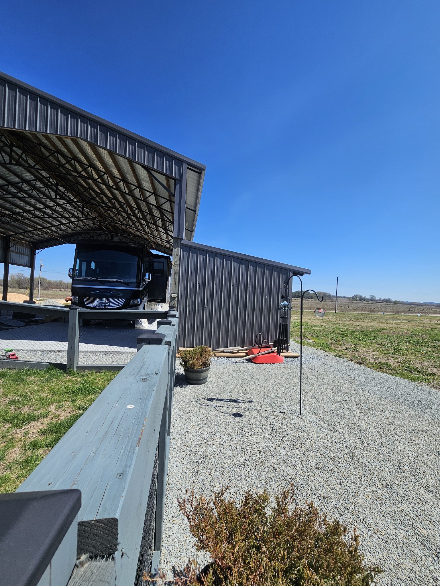 1803 Hardin Bottom River Road Clifton, TN 38425 - Photo 31 of 60 a view of a backyard with wooden floor