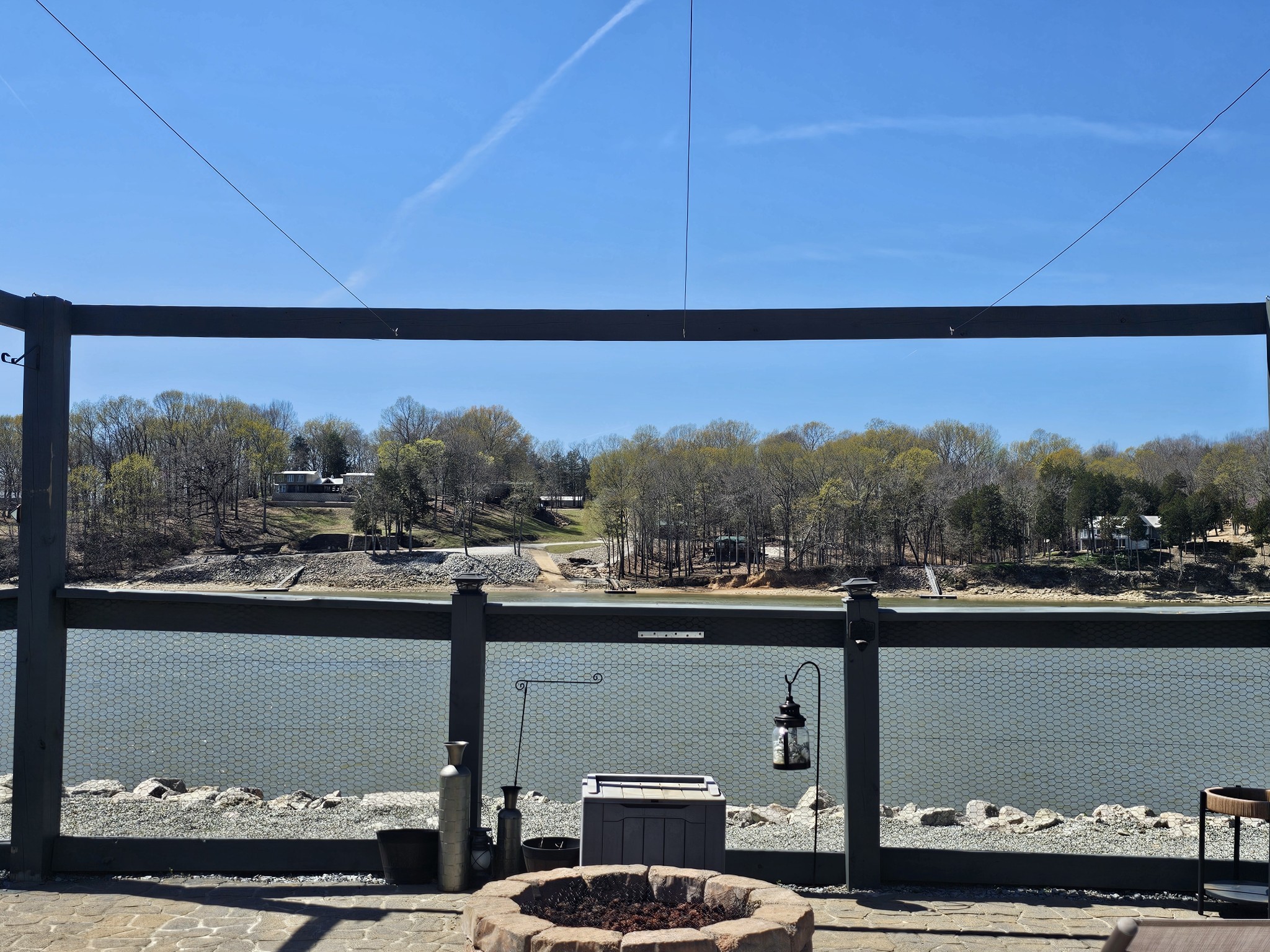 1803 Hardin Bottom River Road Clifton, TN 38425 - Photo 32 of 60 a view of a lake from a balcony
