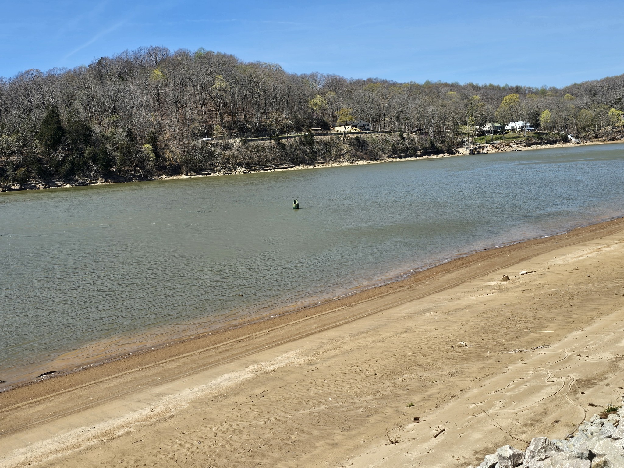 1803 Hardin Bottom River Road Clifton, TN 38425 - Photo 36 of 60 a view of lake and mountain
