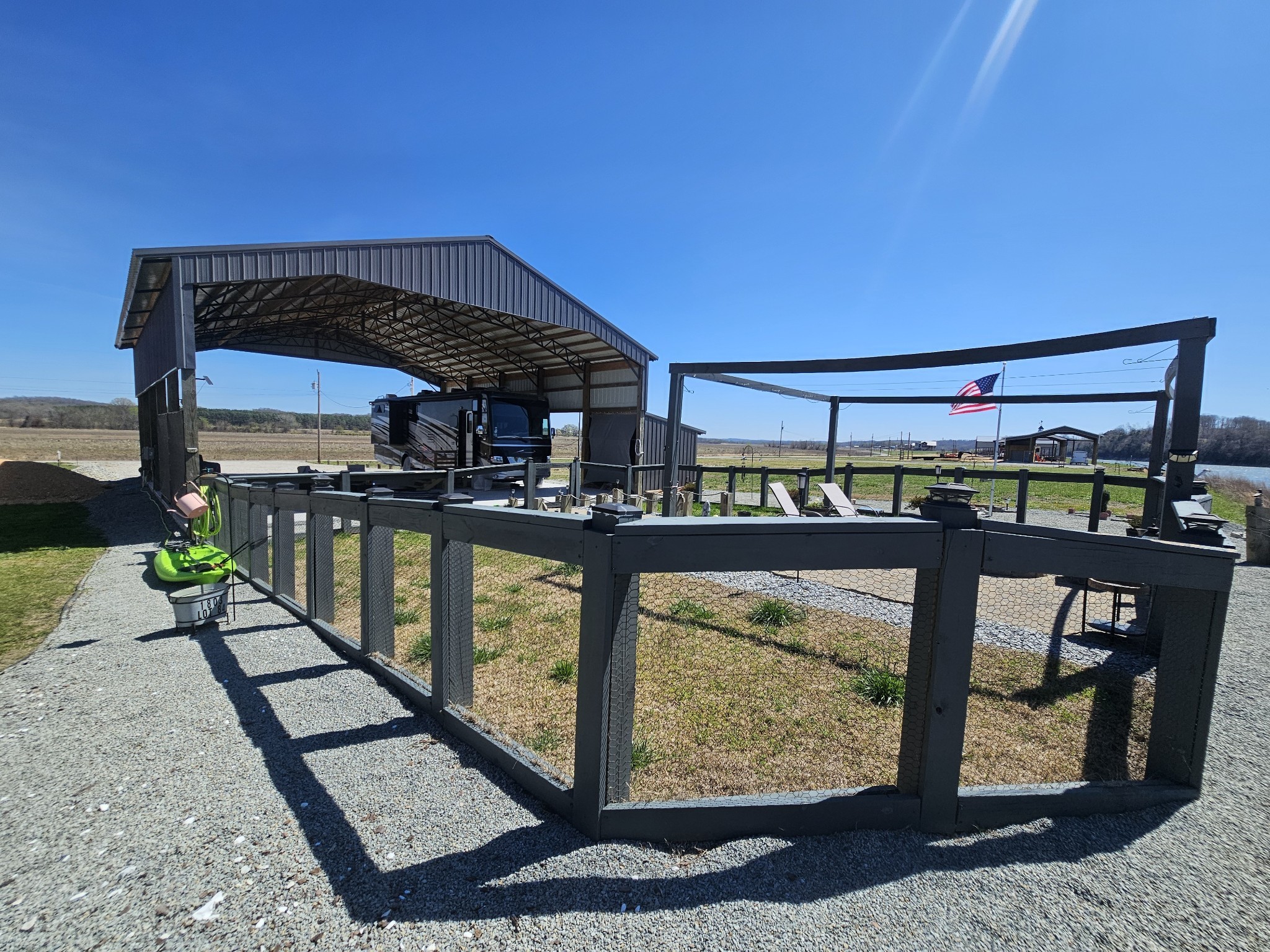 1803 Hardin Bottom River Road Clifton, TN 38425 - Photo 39 of 60 a view of balcony with two chairs
