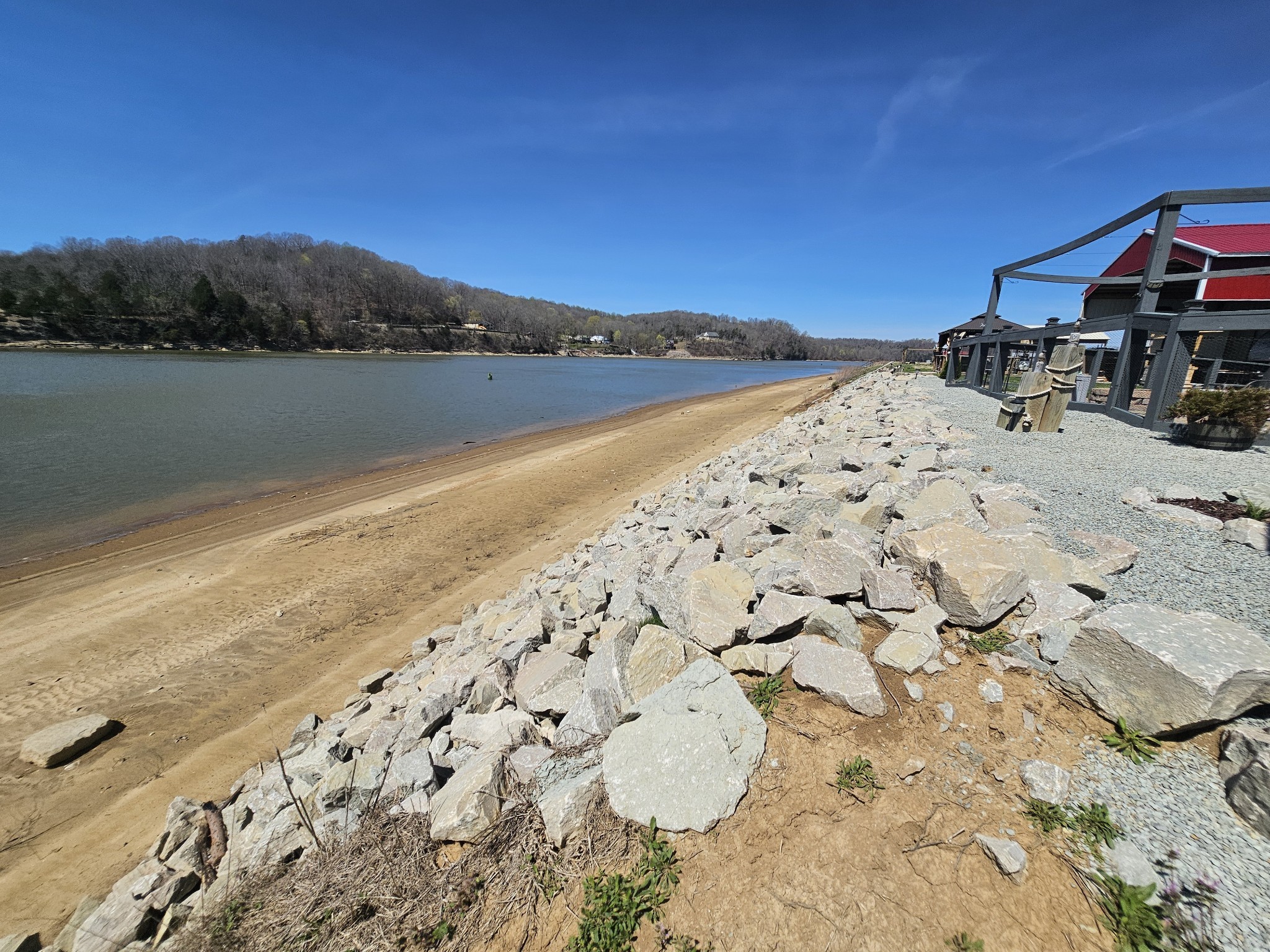 1803 Hardin Bottom River Road Clifton, TN 38425 - Photo 46 of 60 a view of lake with mountain in background