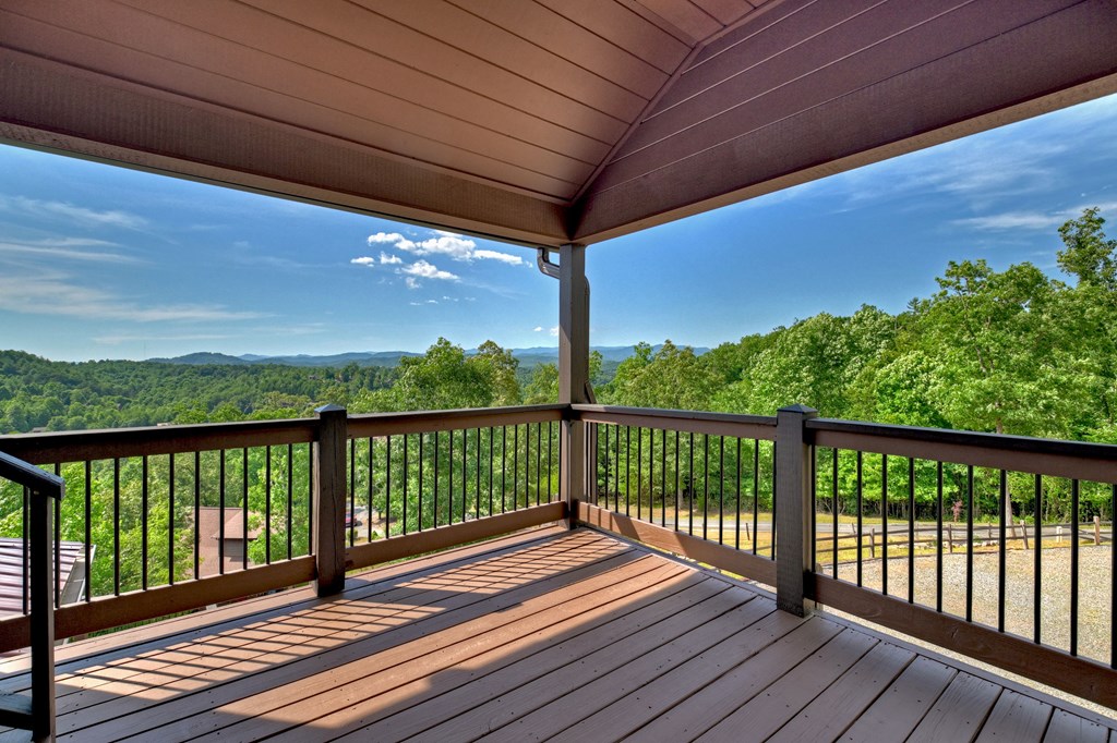 45 Flat Top Trail Murphy, NC 28906 - Photo 33 of 53 a view of balcony with wooden floor