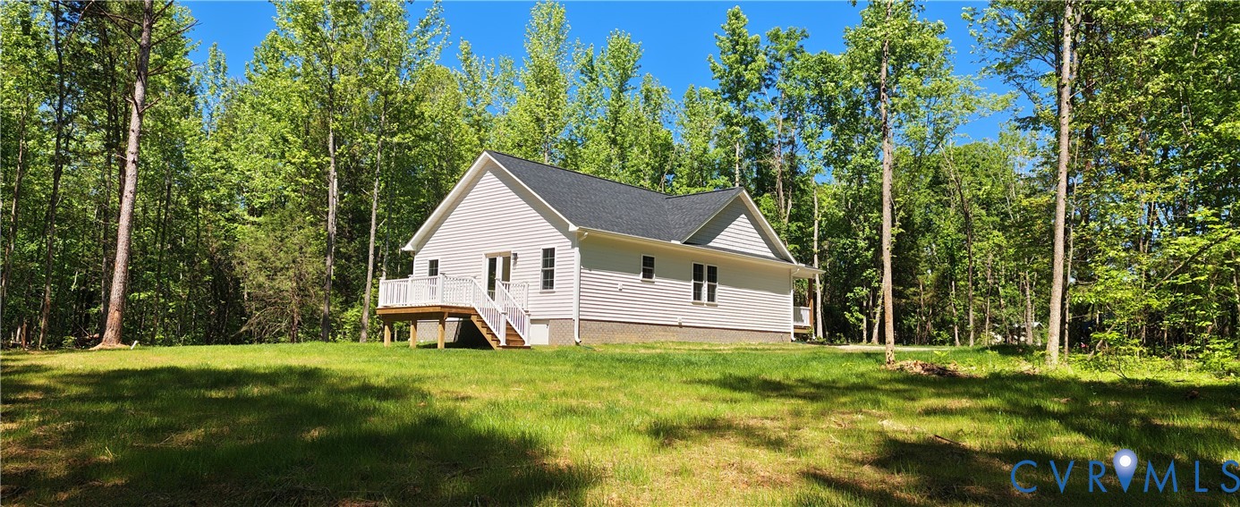 320 Vogel Road Cumberland, VA 23040 - Photo 7 of 27 a house view with a outdoor space