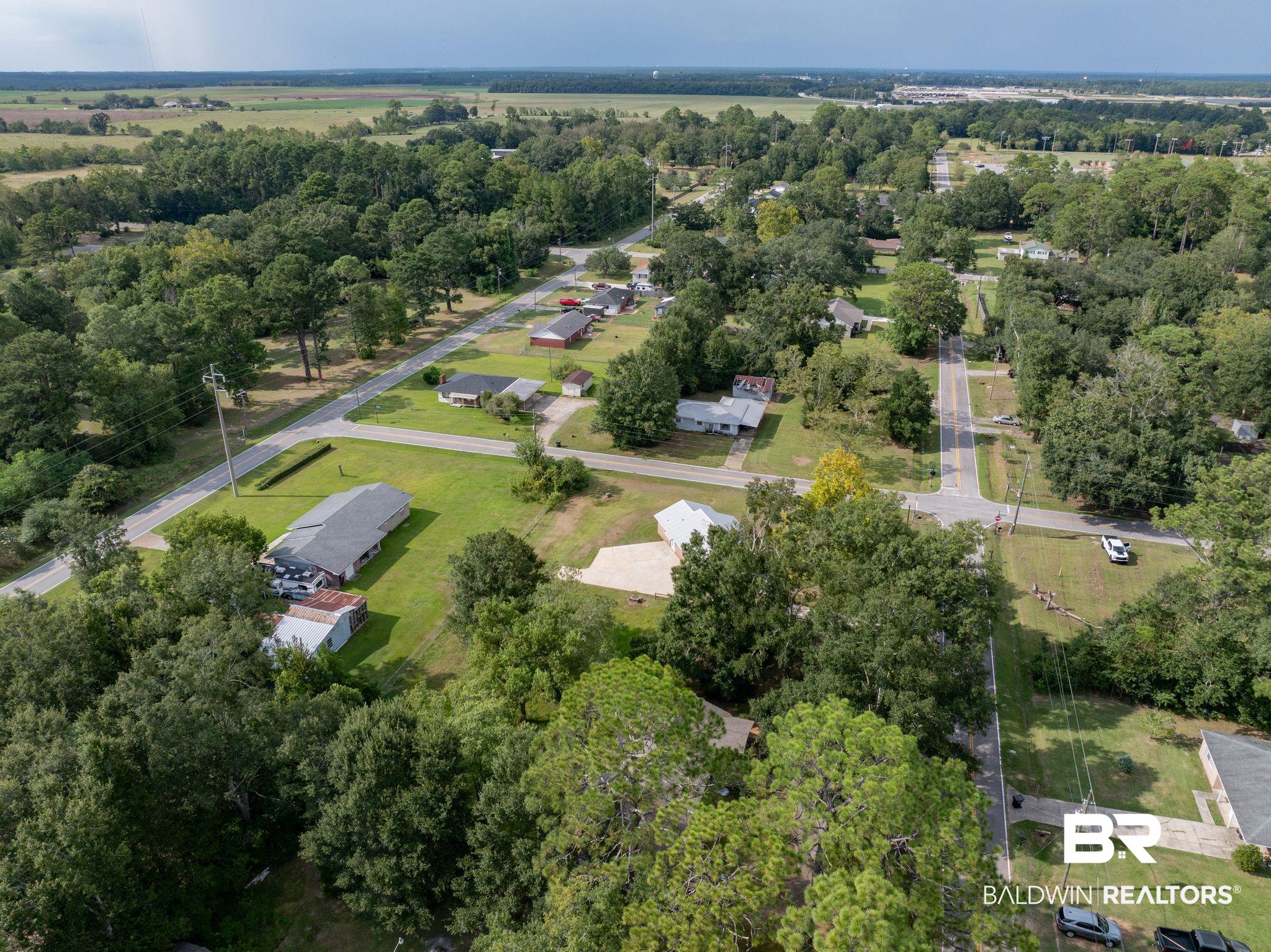 1107 North Oak Street Loxley, AL 36551 - Photo 35 of 40 Aerial view