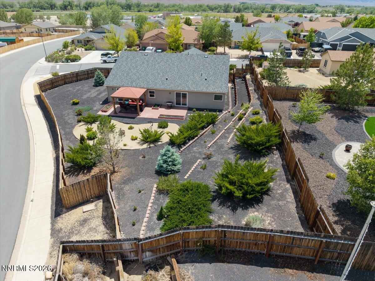 104 Bethpage Road Dayton, NV 89403 - Photo 3 of 65 an aerial view of residential houses with outdoor space