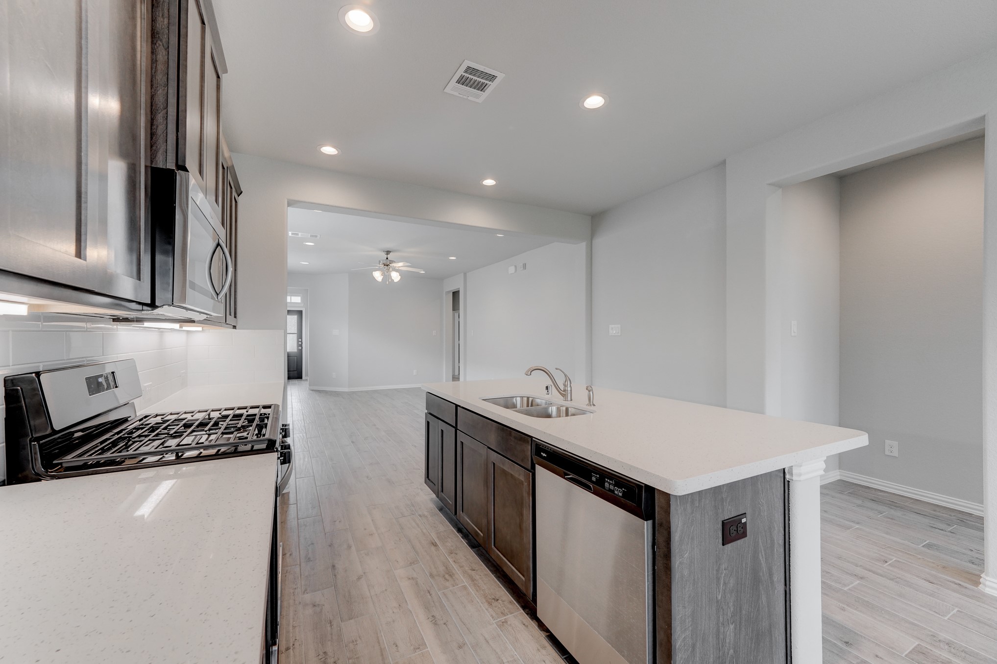 1229 Red Hills Drive Rosharon, TX 77583 - Photo 10 of 29 a kitchen with a sink appliances and cabinets