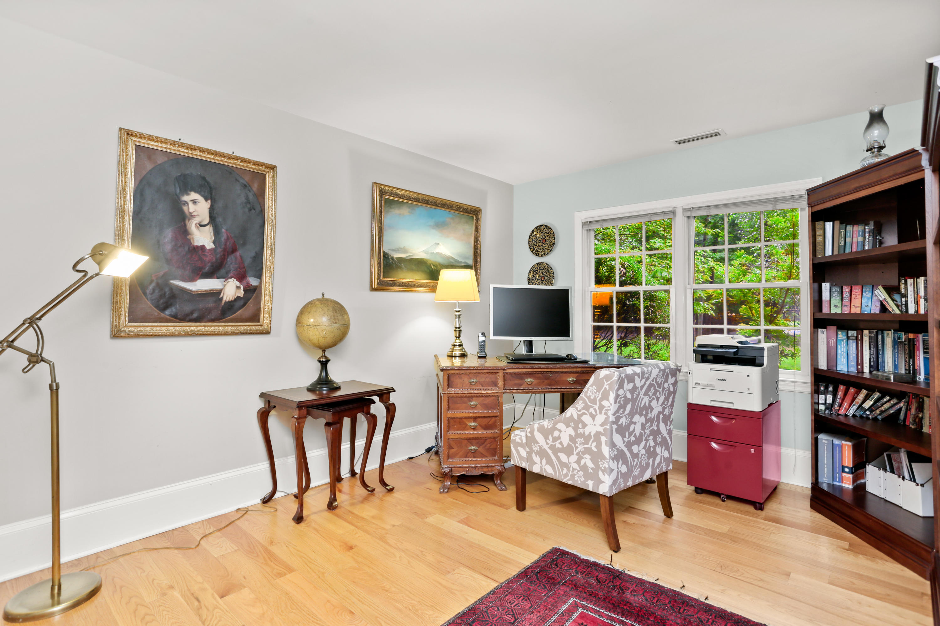 5 Stony Brook Road South Darien, CT 06820 - Photo 14 of 27 a living room with furniture and a flat screen tv