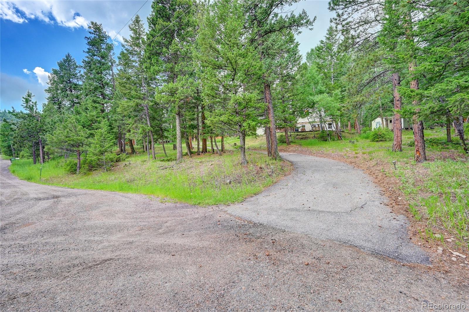 6549 Modoc Lane Evergreen, CO 80439 - Photo 33 of 39 a view of a house with a park