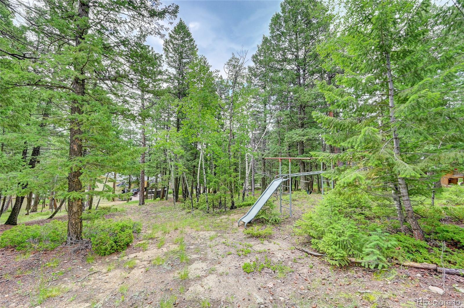 6549 Modoc Lane Evergreen, CO 80439 - Photo 35 of 39 a view of a backyard