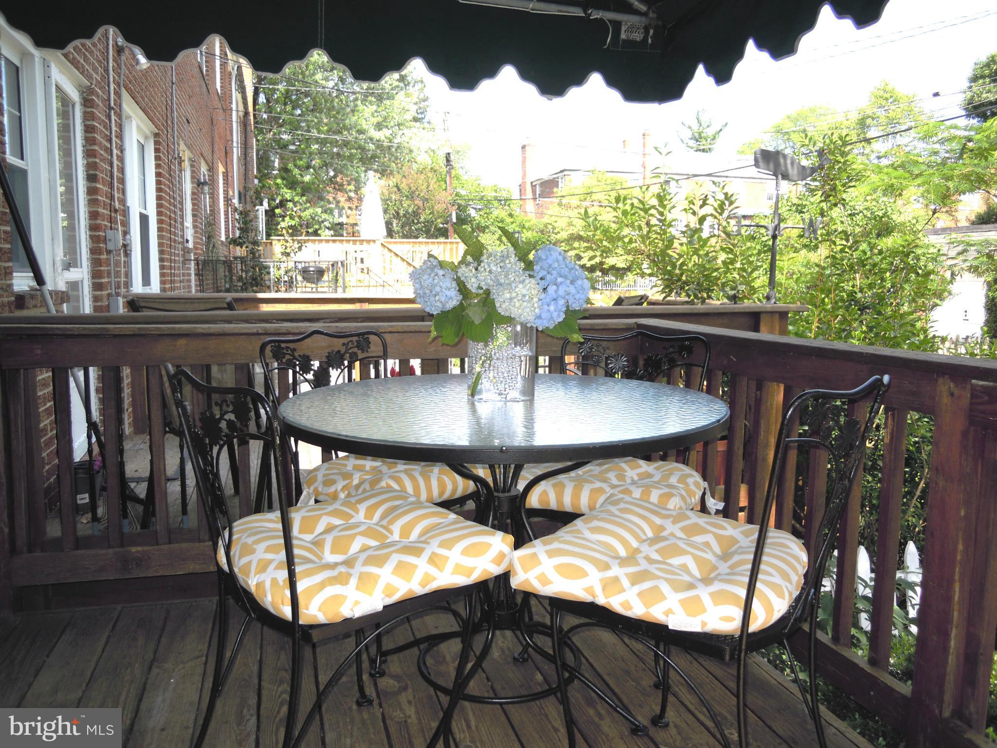 229 Blenheim Road Baltimore, MD 21212 - Photo 22 of 29 a view of balcony and patio