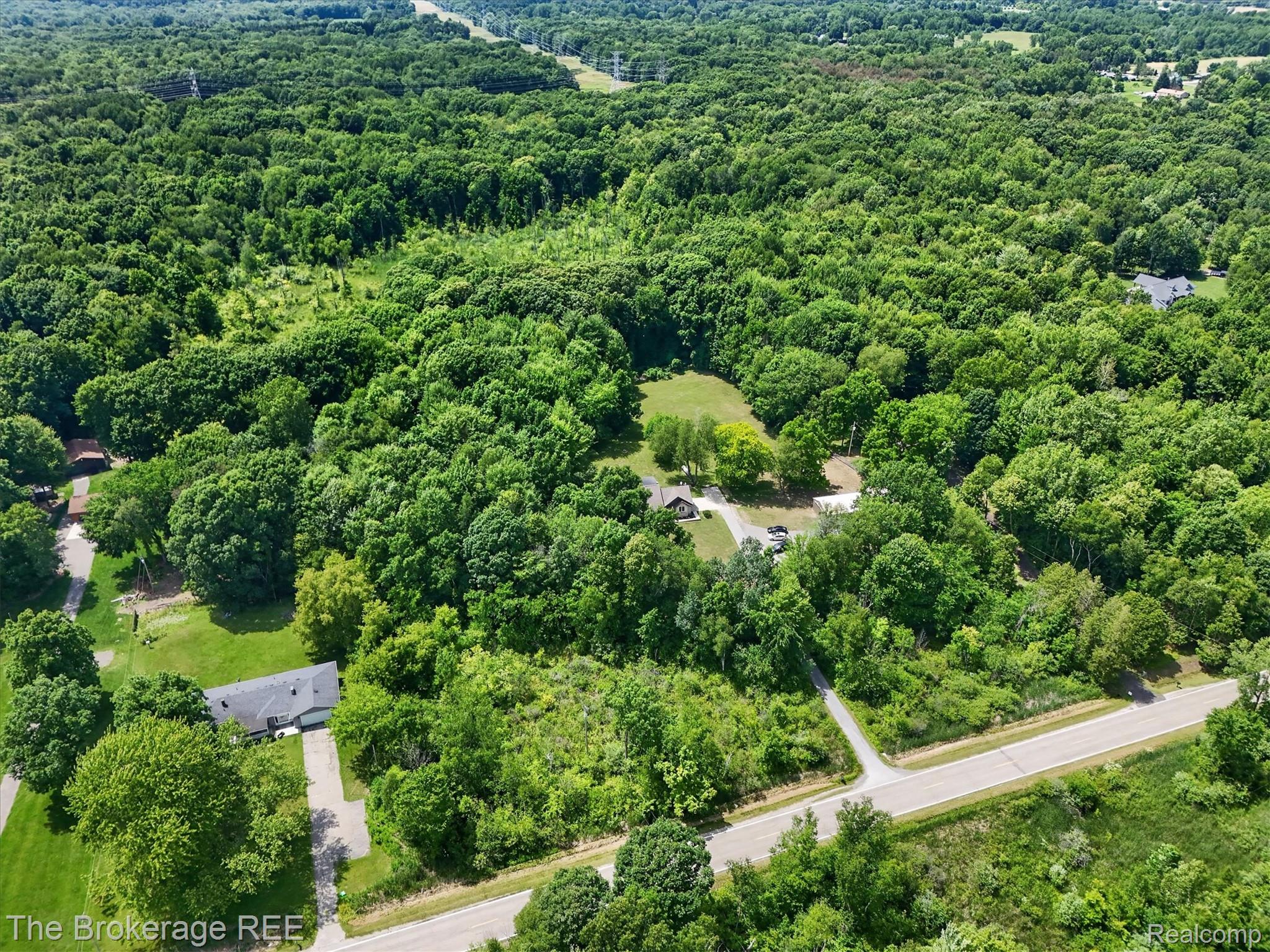 13269 North Genesee Road Clio, MI 48420 - Photo 61 of 67 Expansive wooded landscape with a clear building site