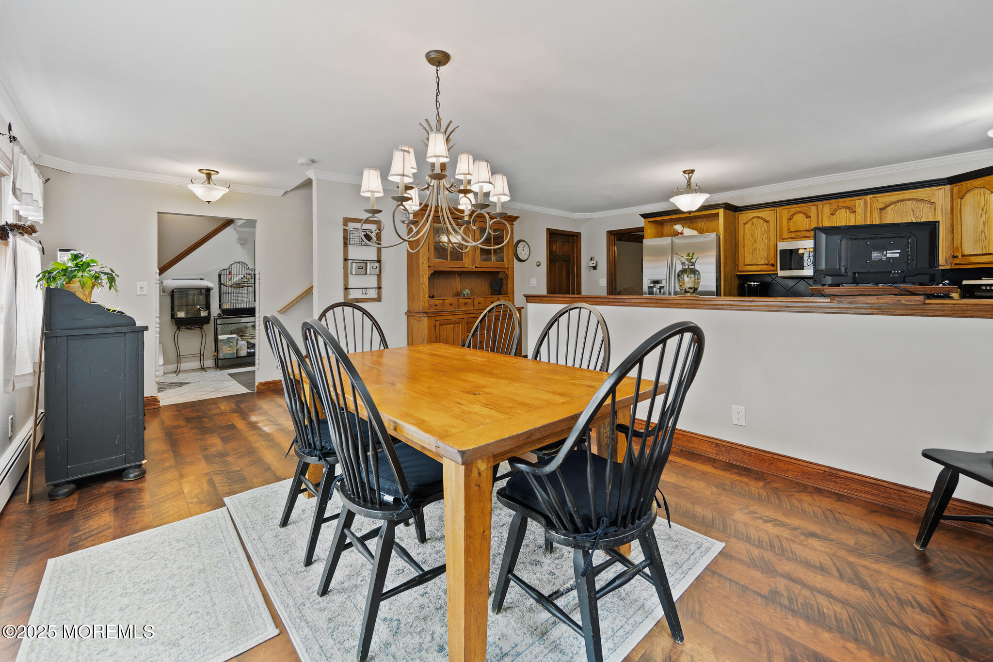 1069 East Veterans Highway Jackson, NJ 08527 - Photo 24 of 65 a view of a dining room with furniture and wooden floor