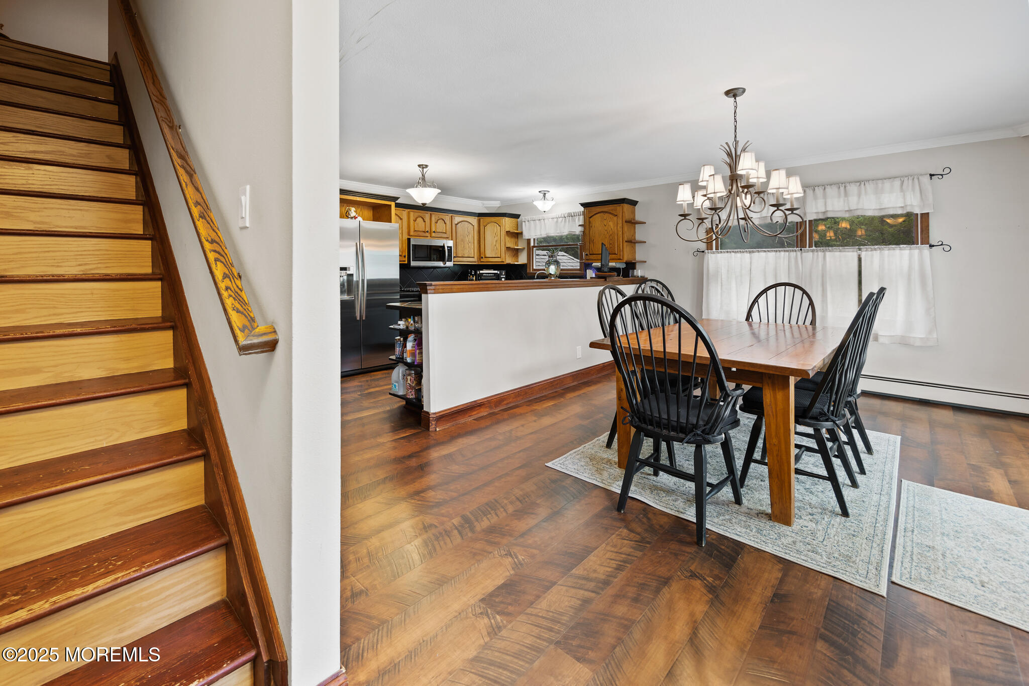 1069 East Veterans Highway Jackson, NJ 08527 - Photo 25 of 65 a dining room with furniture entryway and wooden floor