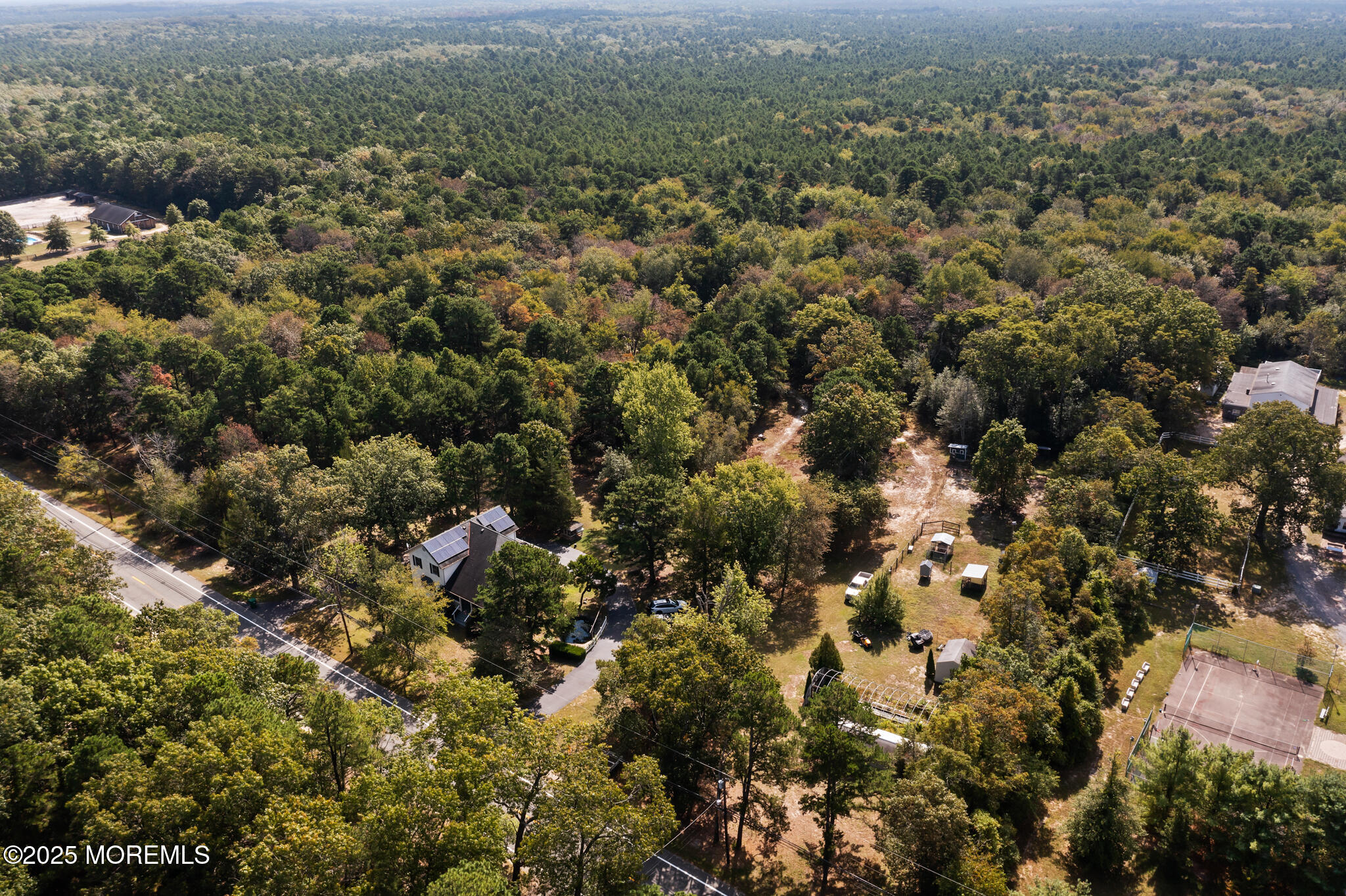 1069 East Veterans Highway Jackson, NJ 08527 - Photo 62 of 65 an aerial view of a houses with a city