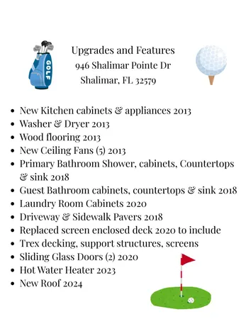 $475,000 | 946 Shalimar Pointe Drive, Shalimar, FL 32579