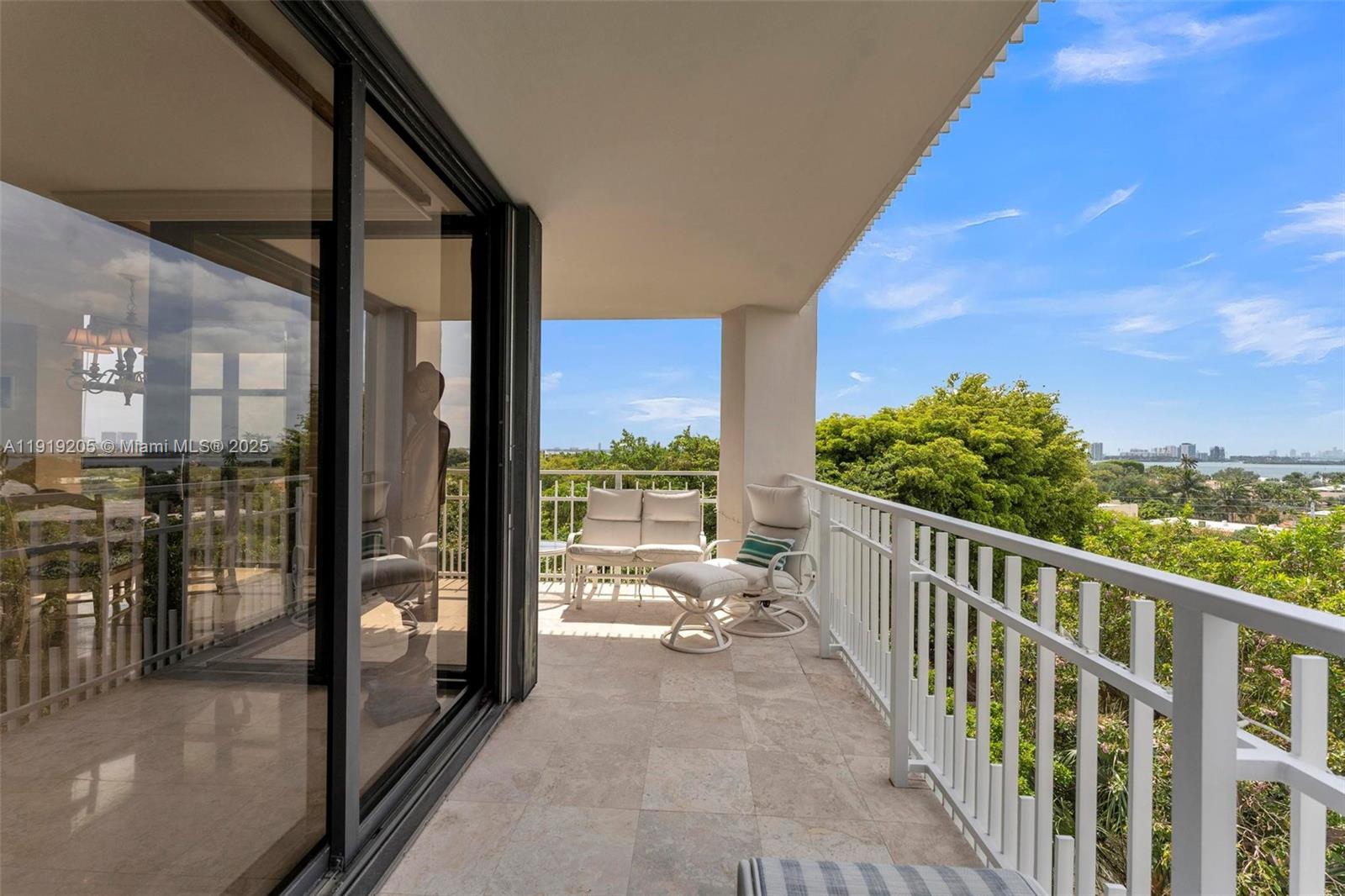 2000 Towerside Terrace, Unit 702 Miami, FL 33138 - Photo 30 of 37 a view of a balcony